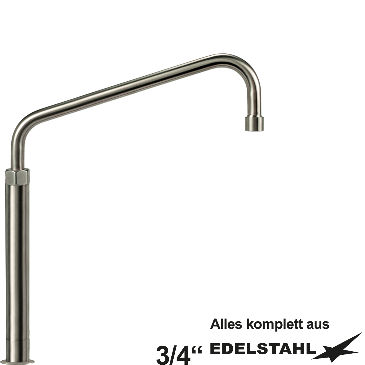 pro Stand-Rohrauslauf 3/4"