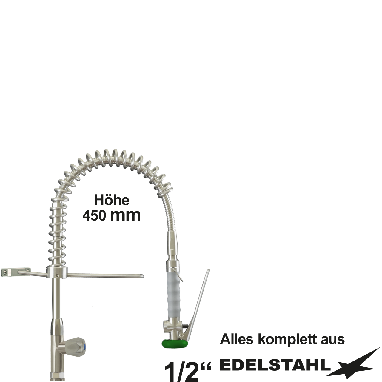 Becker Instrumentenbrause VE 500mm 1/2"