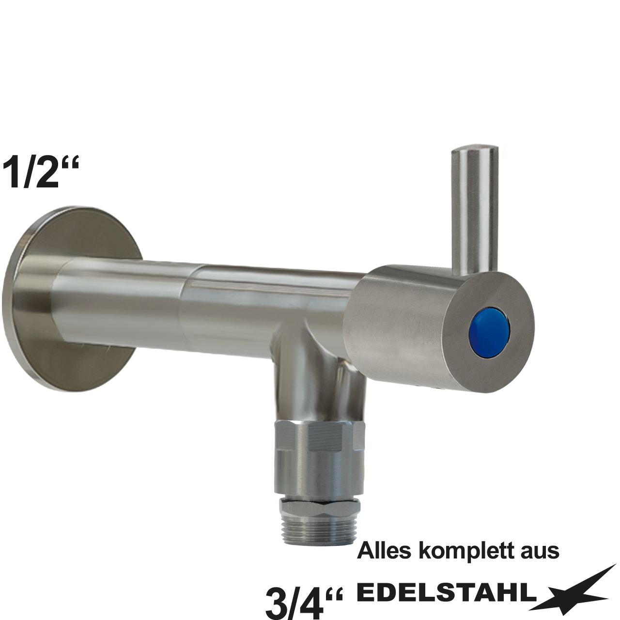 clamix Wandventil 1/2"