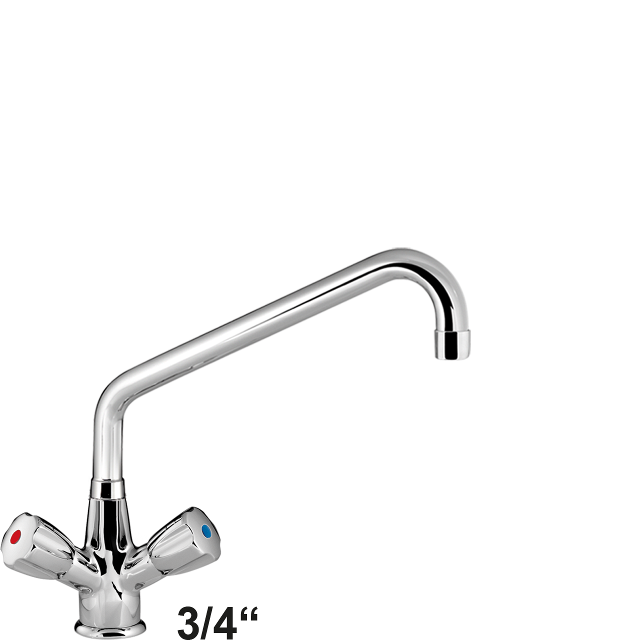 profi Einlochbatterie 3/4"