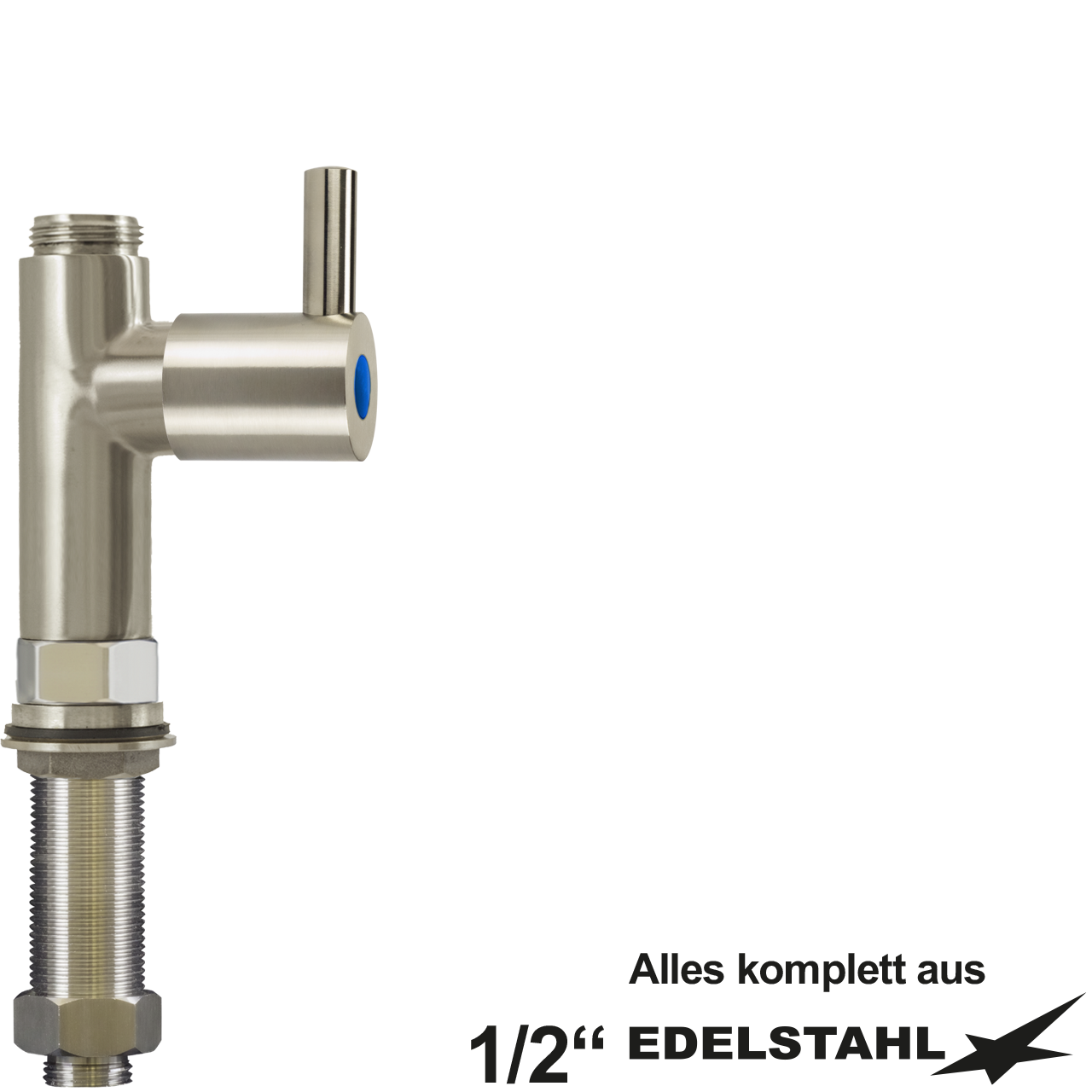 luxor Standventil-Körper V2A 1/2"