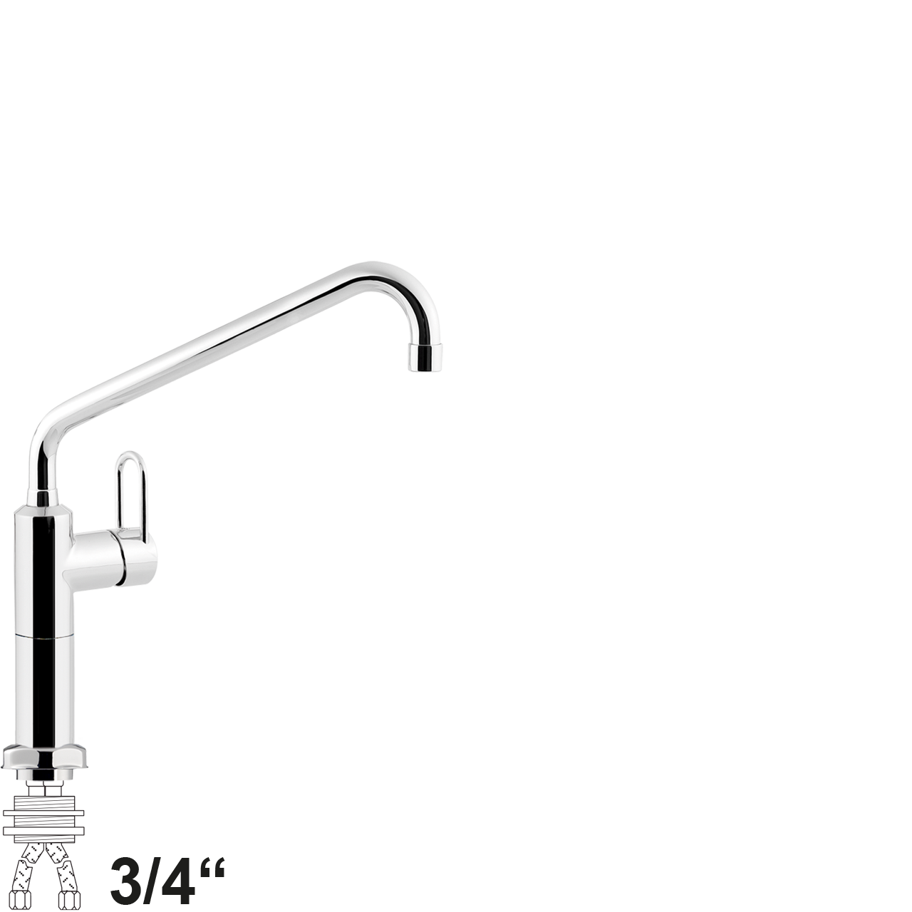 chief Säulenbatterie 3/4"