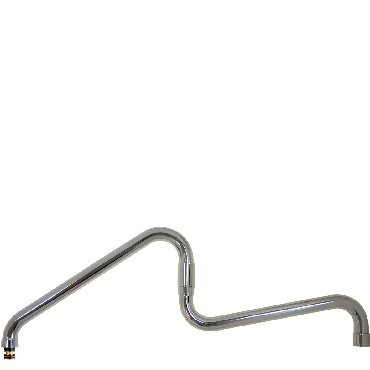 Doppelgelenk-Schwenkauslauf 360° Ø25 mm