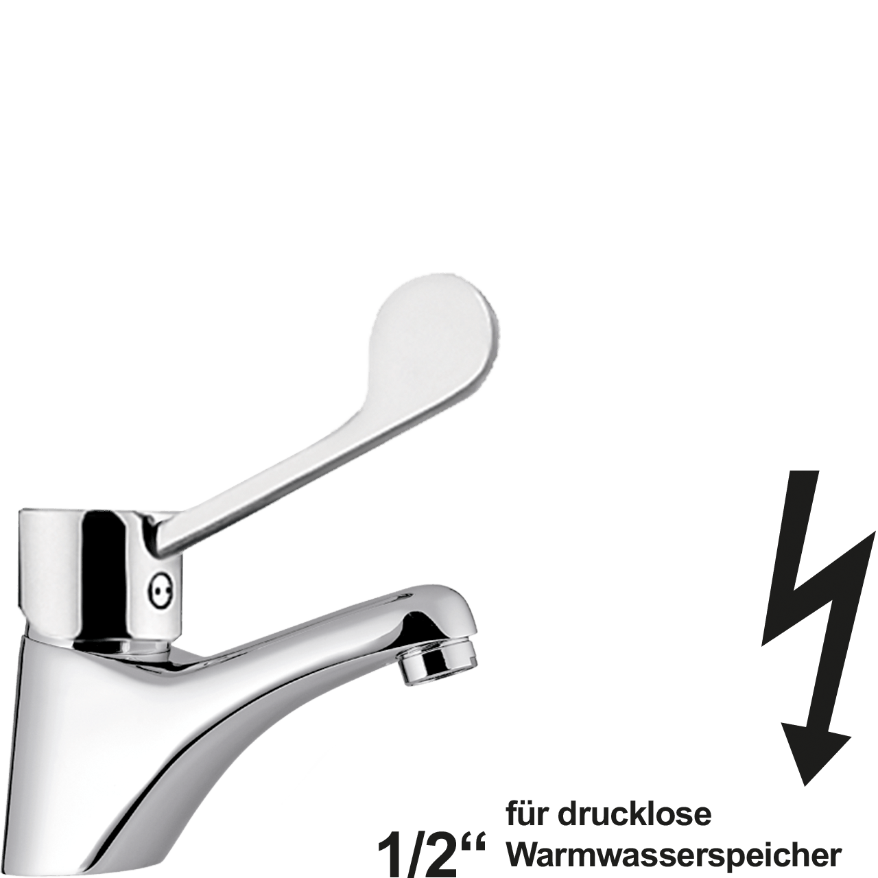 juna Waschtischbatterie 1/2"