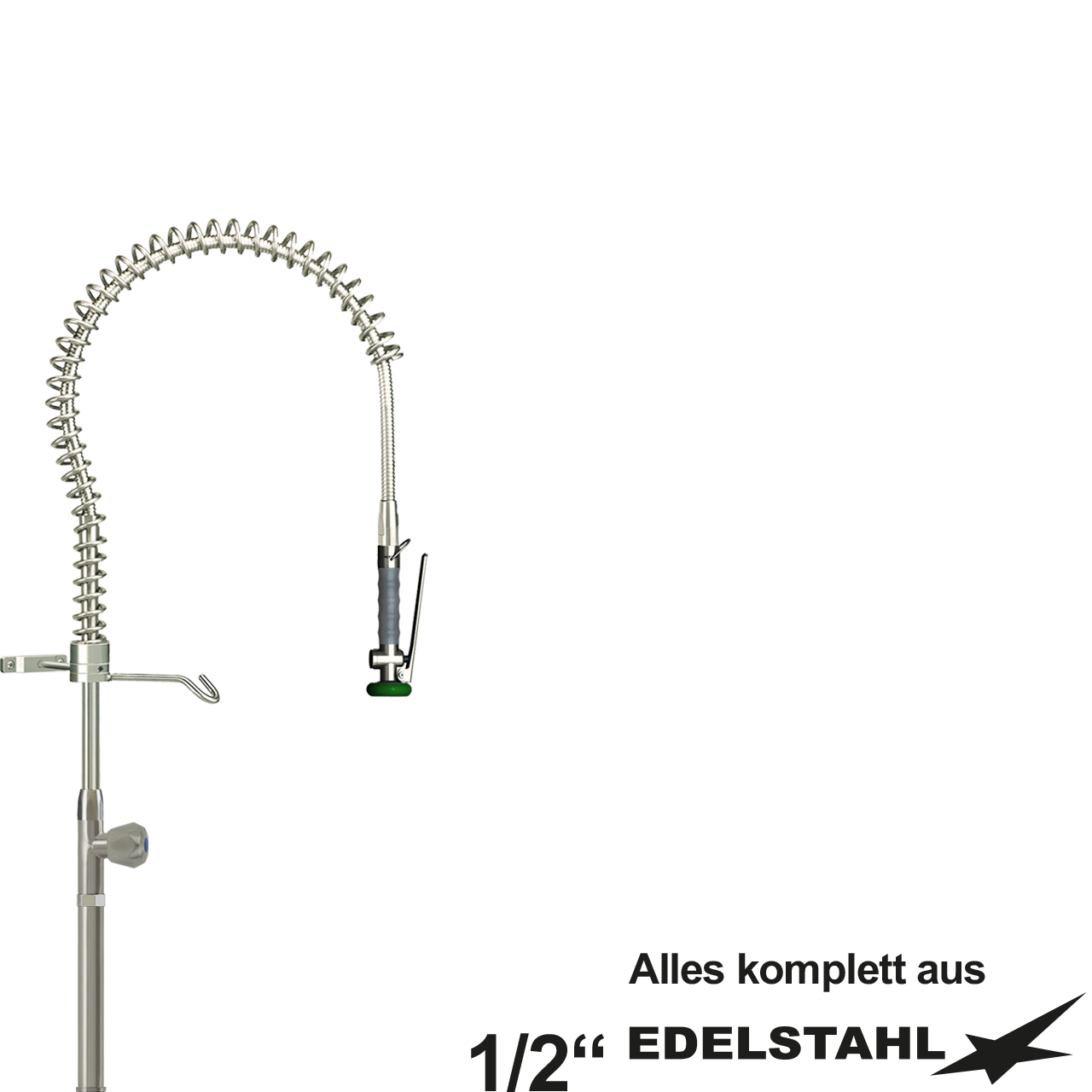 meditop VE-Wasser Brausegarnitur Standventil 1/2"