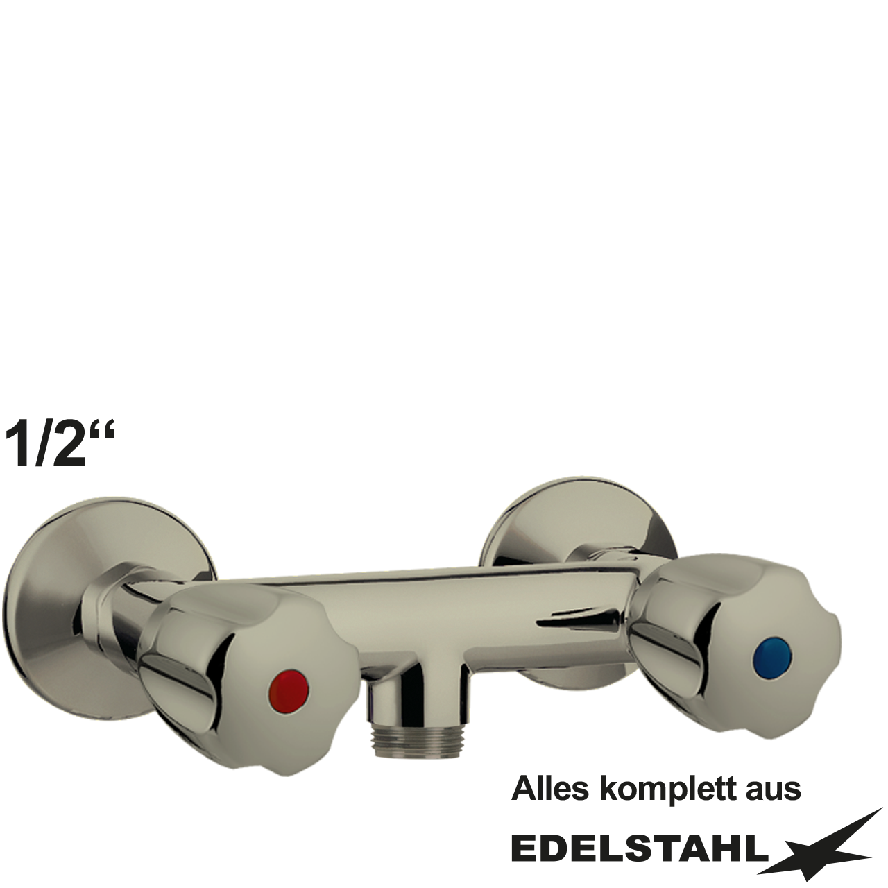 classic Wandbatterie 1/2"