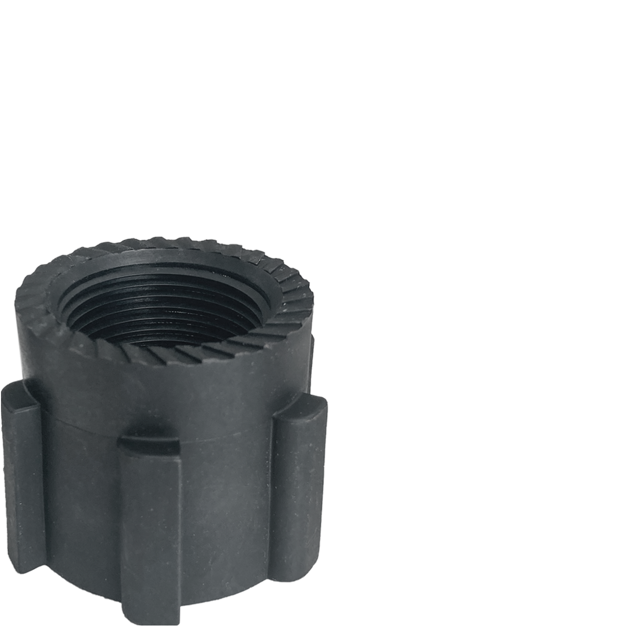 Befestigungsmutter für werkzeuglose Montage 3/4"