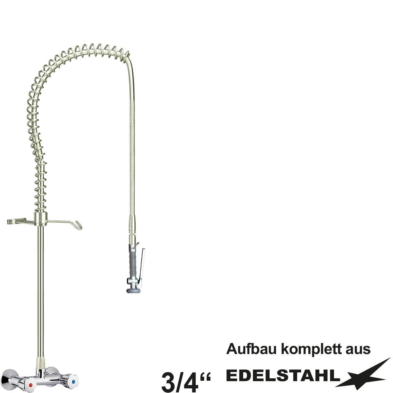 praktic Vorspülbrause 3/4"