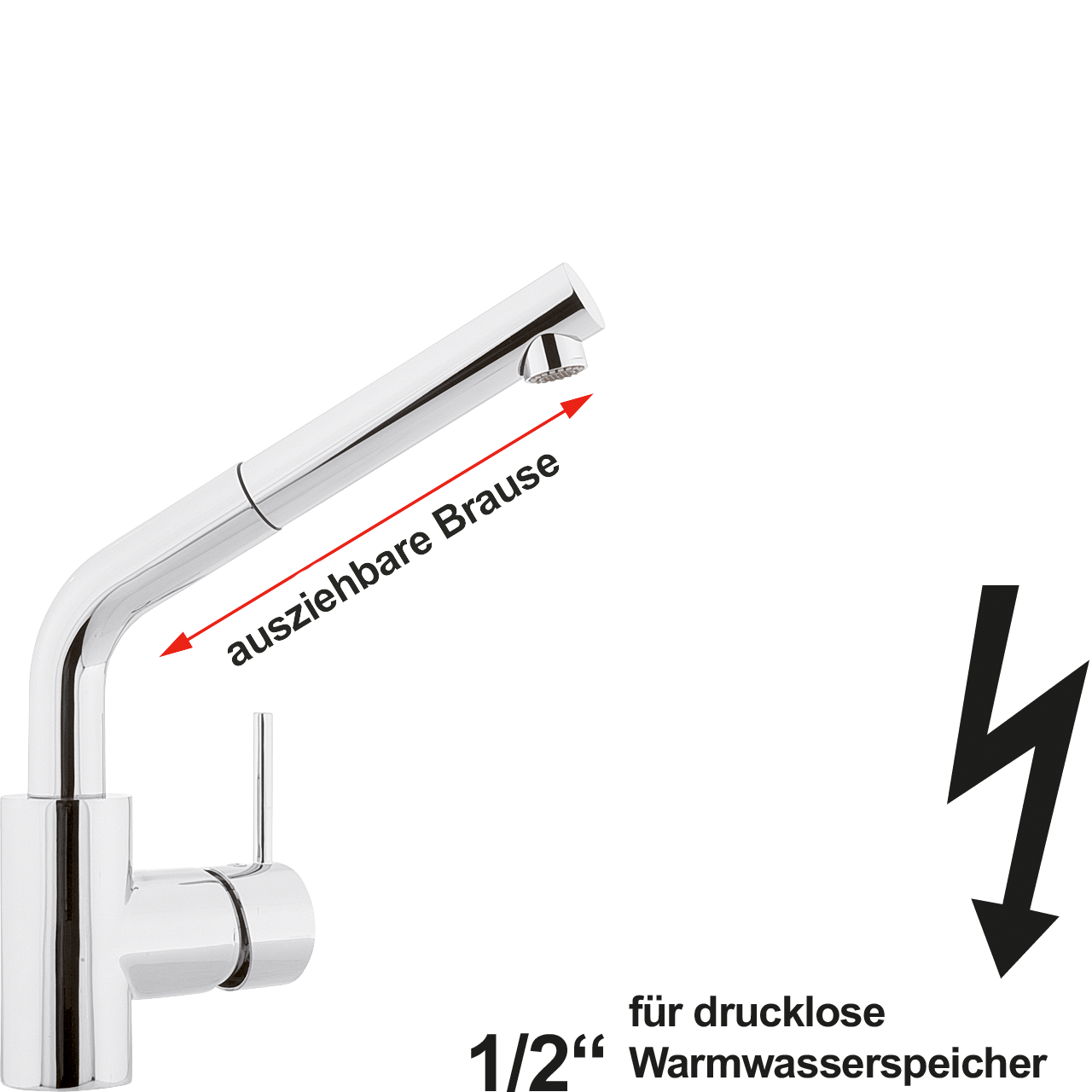 enya Spültischbatterie 1/2" ND