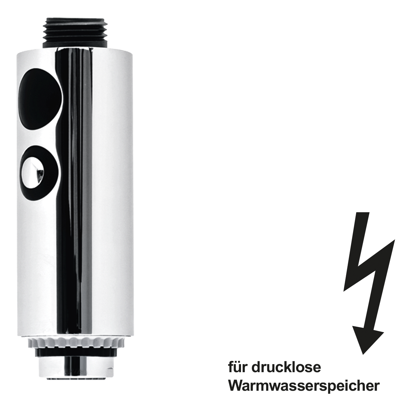 Zylinder-Umstellbrause ND