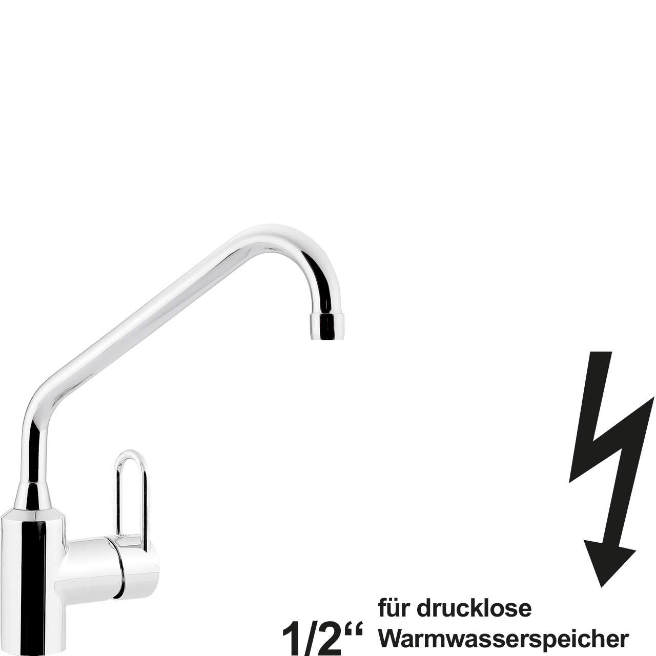 profi Einlochbatterie 1/2" ND