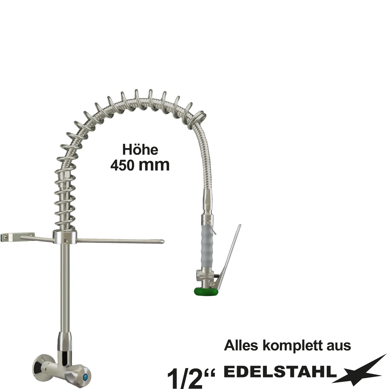 Becker Instrumentenbrause VE 550mm 1/2"