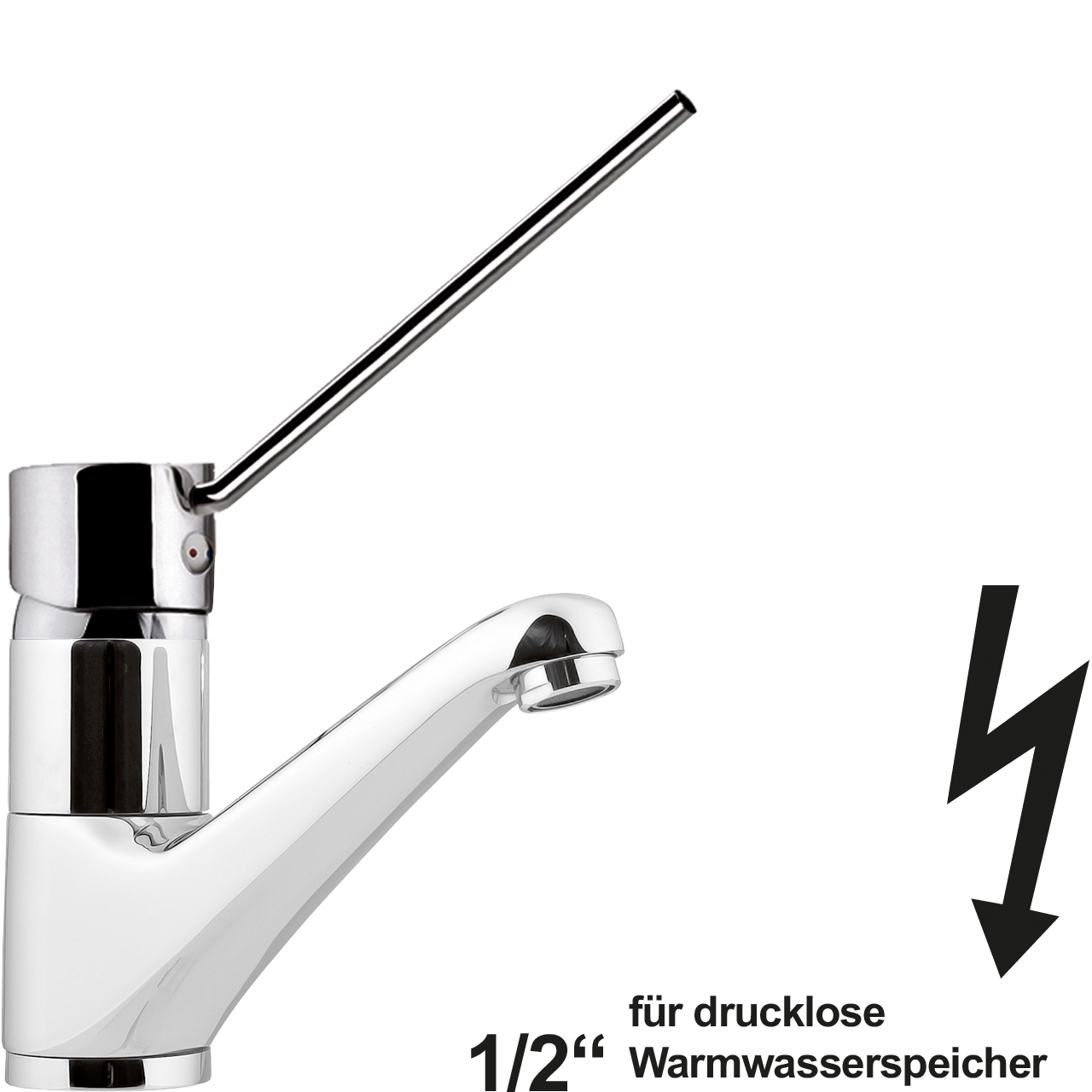 zena Waschtischbatterie 1/2"