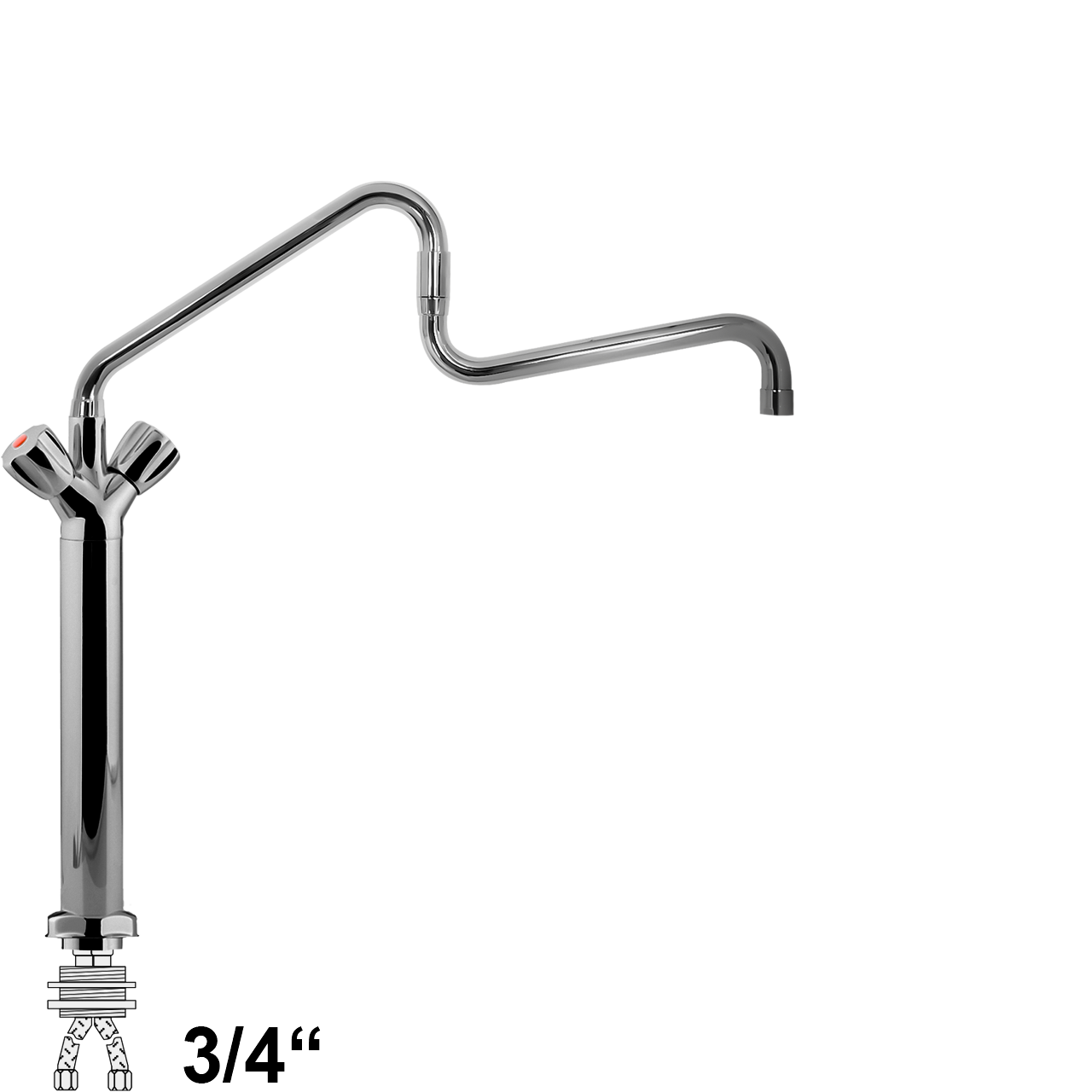 chief Säulenbatterie 3/4"