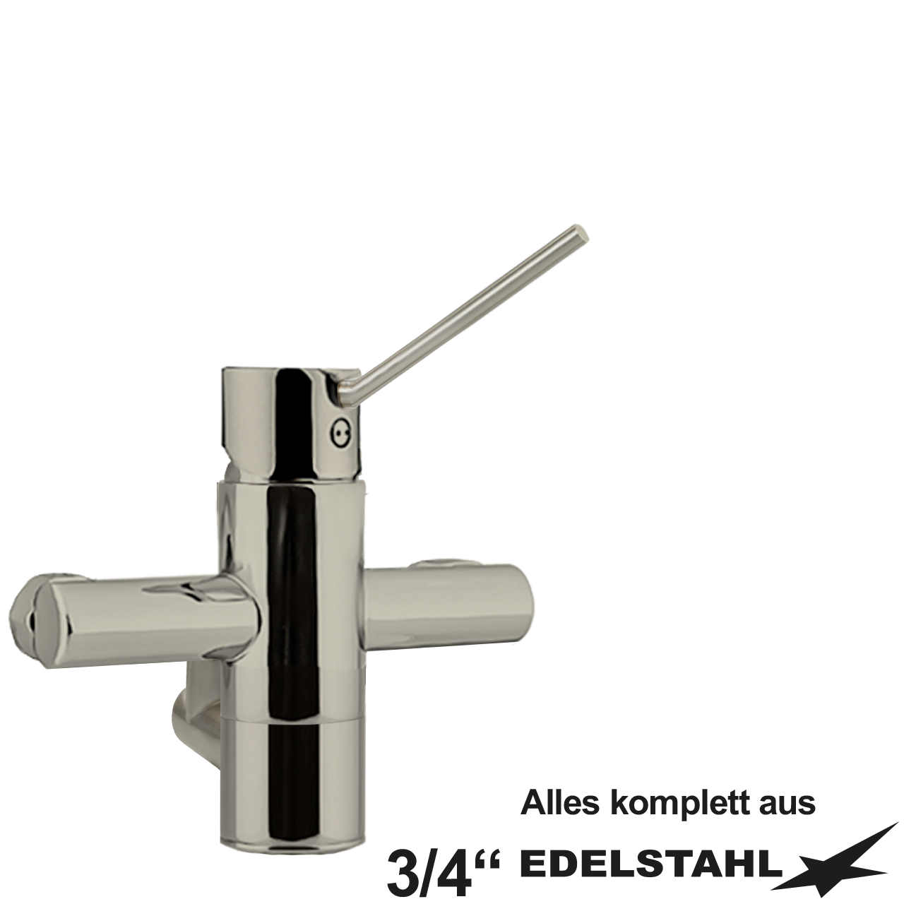 maximo universal Wandbatteriekörper V2A