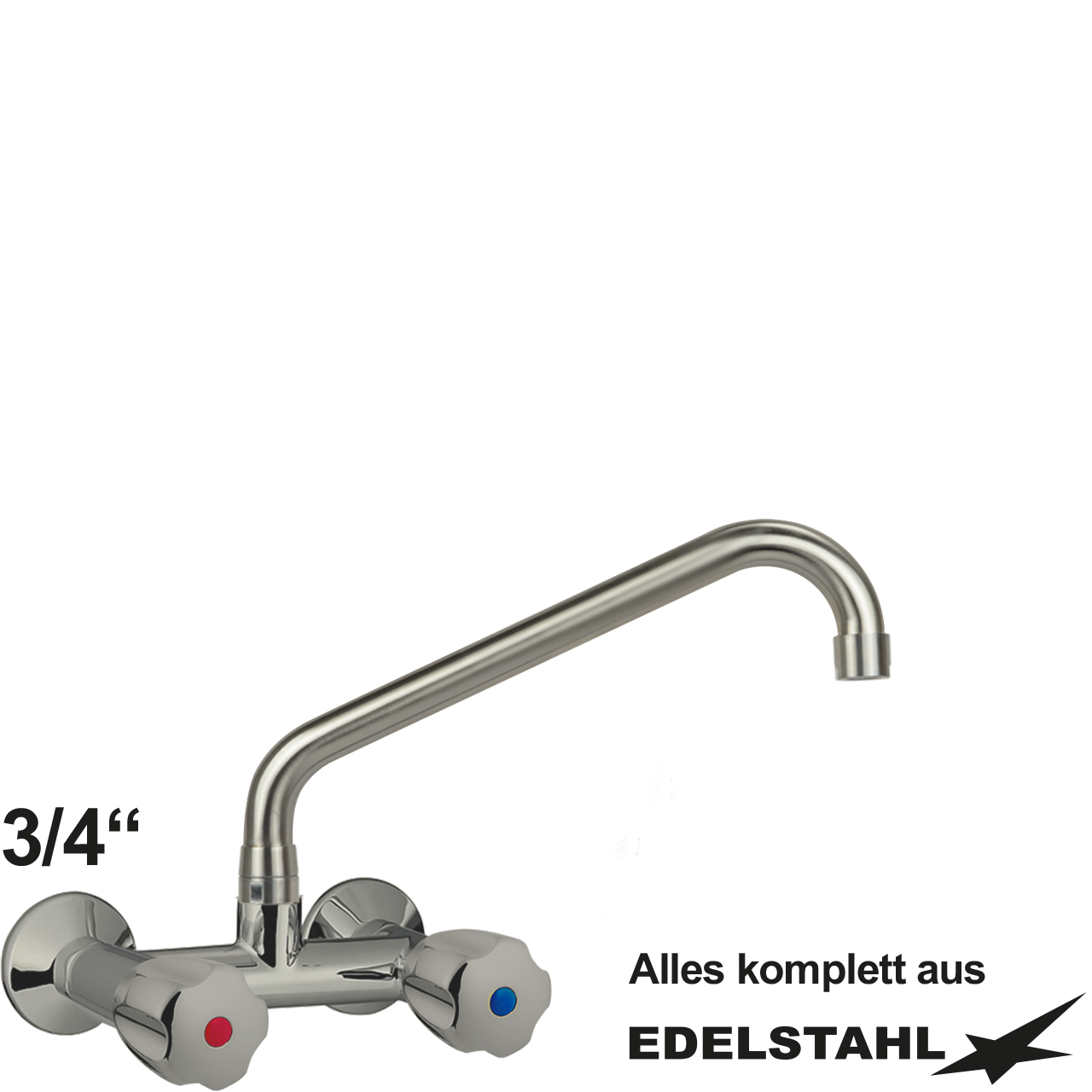 classic Wandbatterie 3/4"