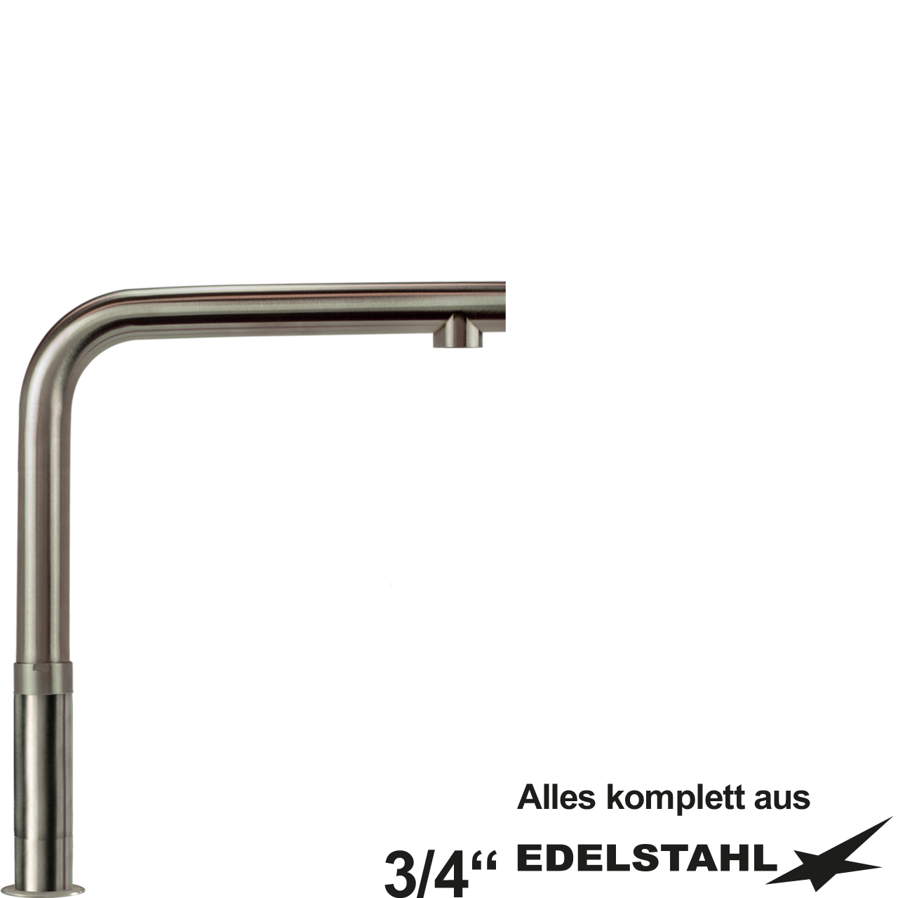 pro Stand-Rohrauslauf 3/4"