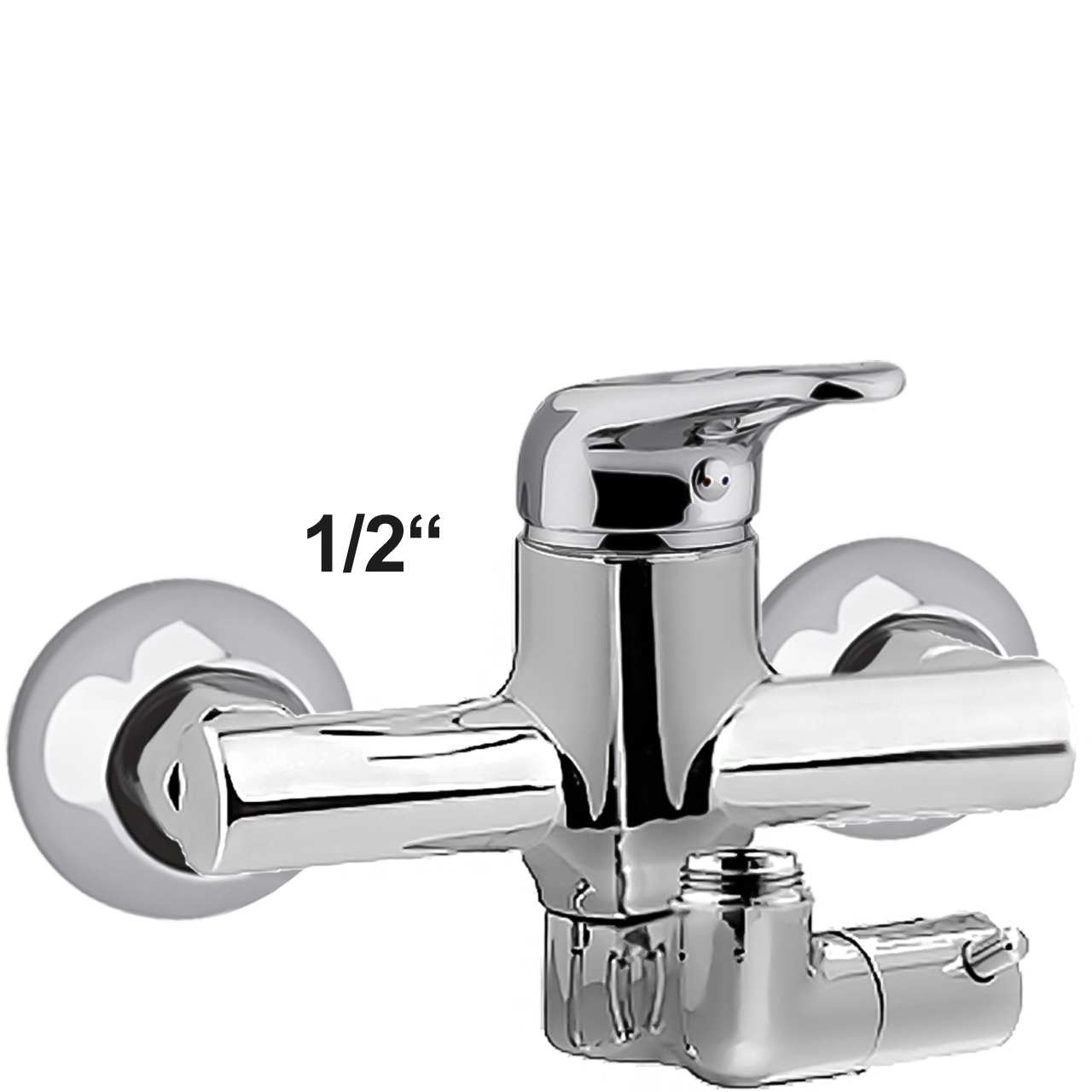 maxum Wandbatteriekörper 1/2"