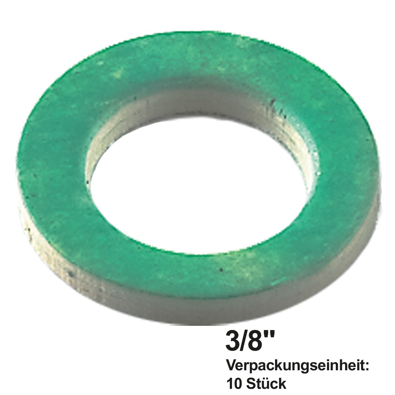 Flachdichtung hart 15 x 9 x 1,5 mm zu 3/8"