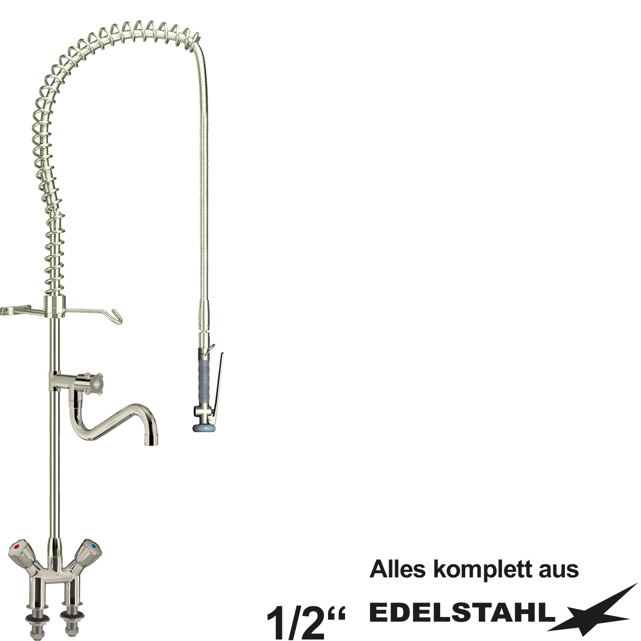 narrow Vorspülbrause 1/2"