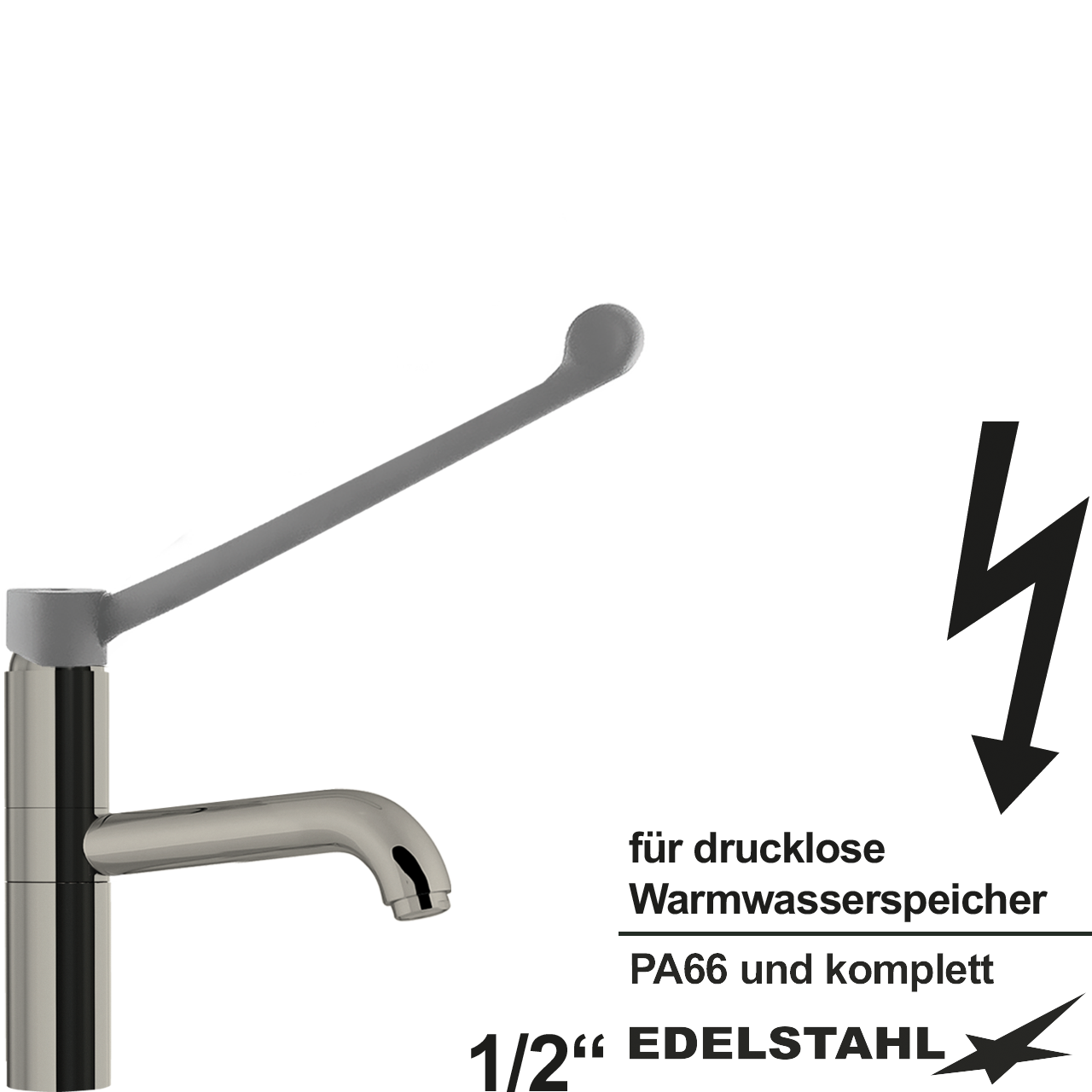 elyk Spültischbatterie 1/2" ND