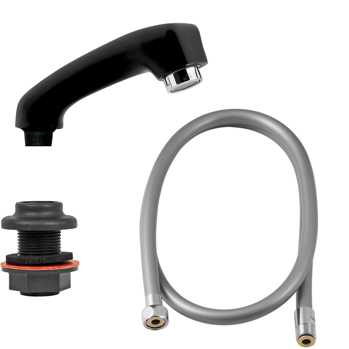 hyra Set aus Brause, Schlauch und Durchführung