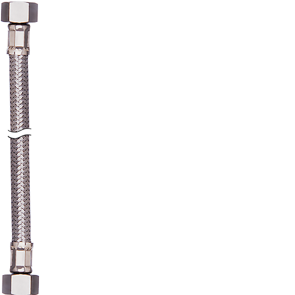 Flexschlauch Ø 12 x 8 mm L 500 mm 1/2" x 1/2"