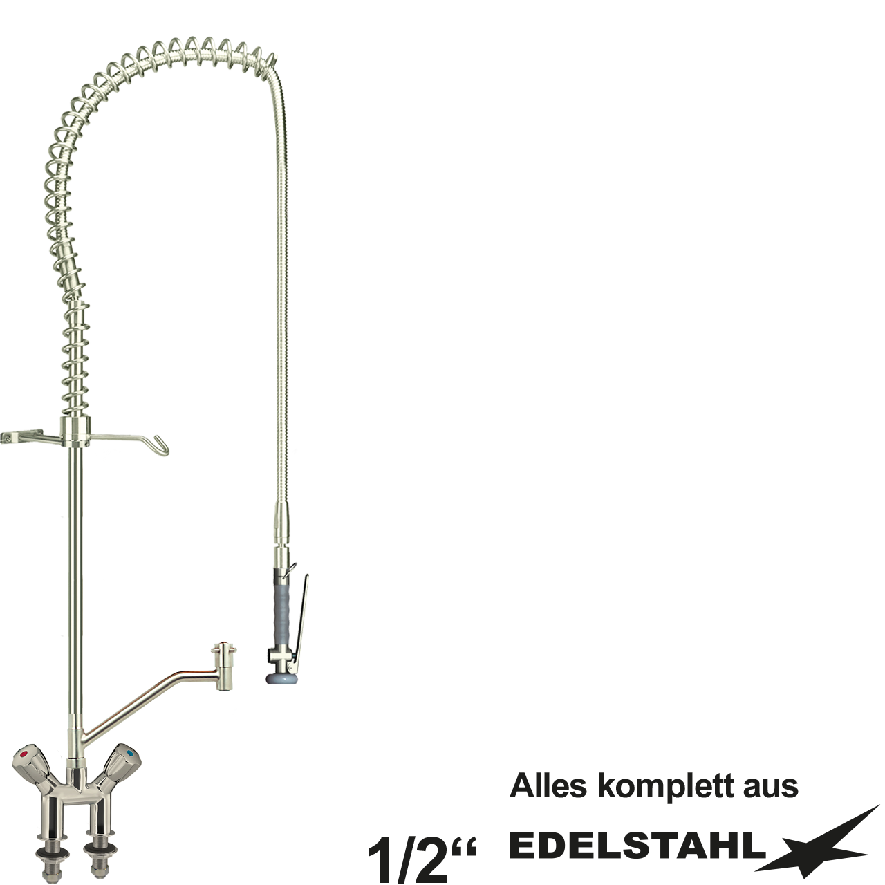 narrow Vorspülbrause 1/2"