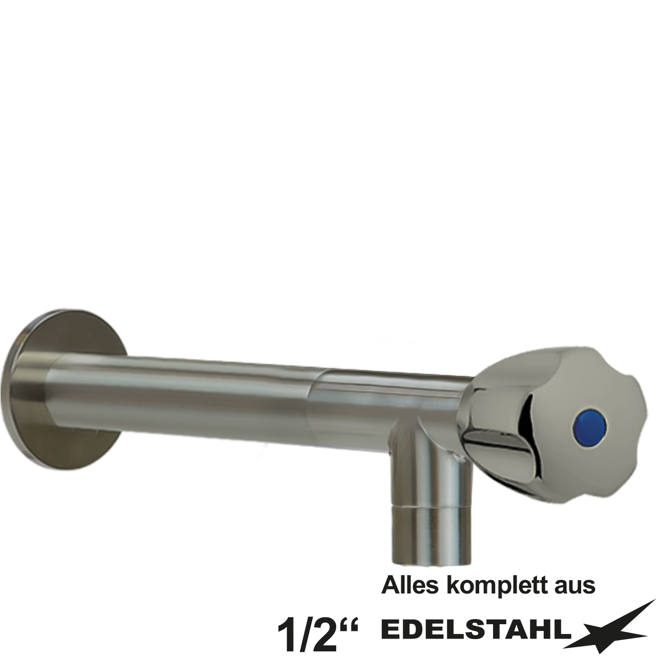 celip Wandauslaufventil starr 1/2"