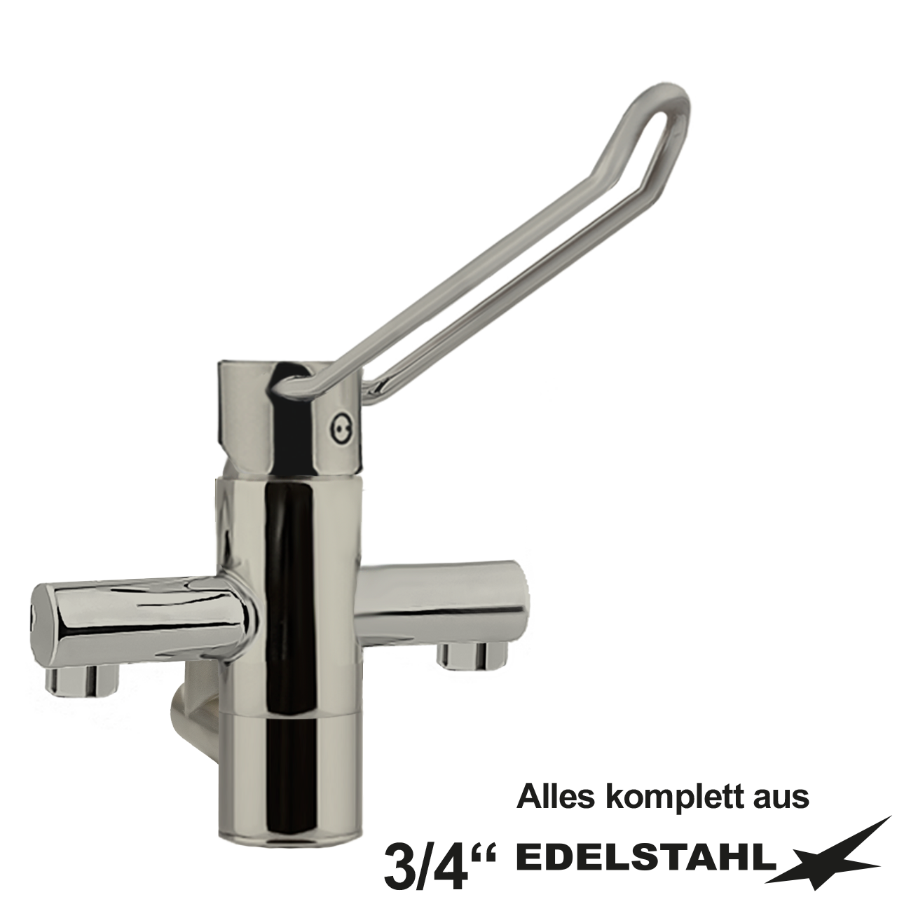 maximo universal Standbatteriekörper V2A