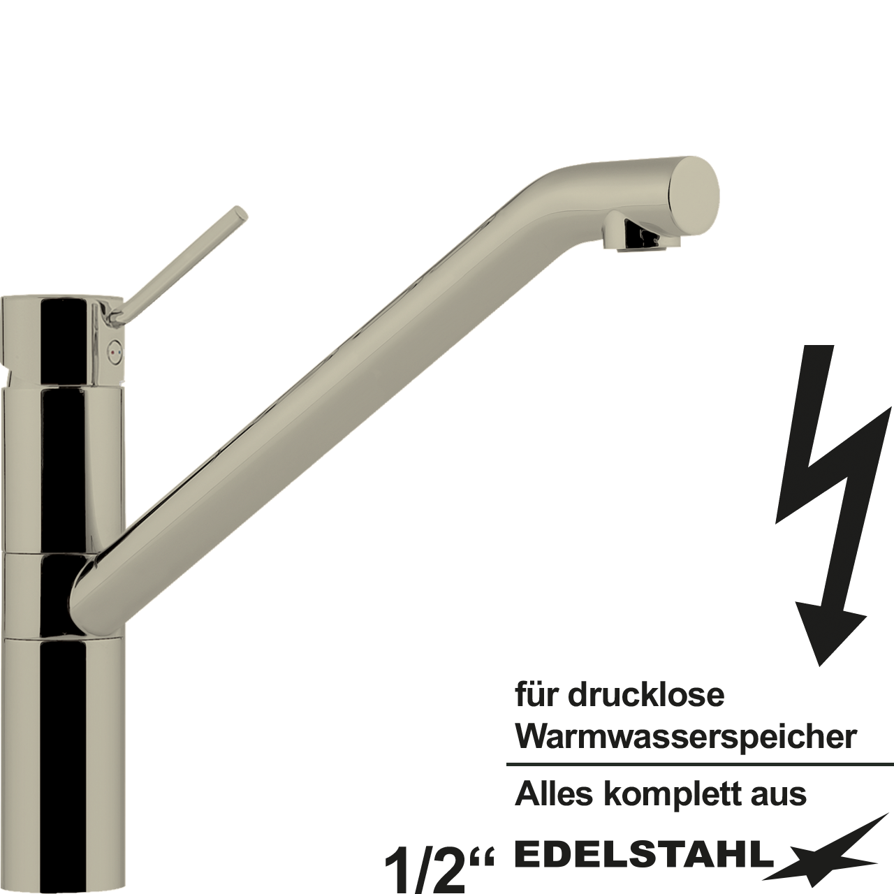 emax Spültischbatterie 1/2" ND