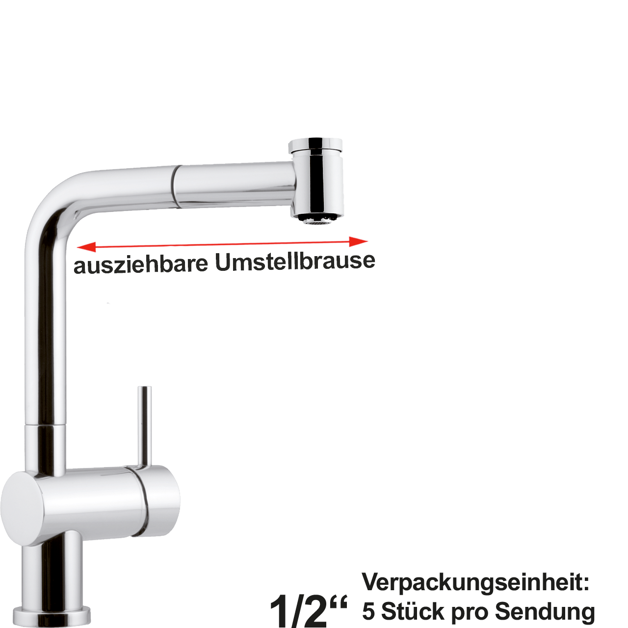 lino Spültischbatterie 1/2" Staffelpreise