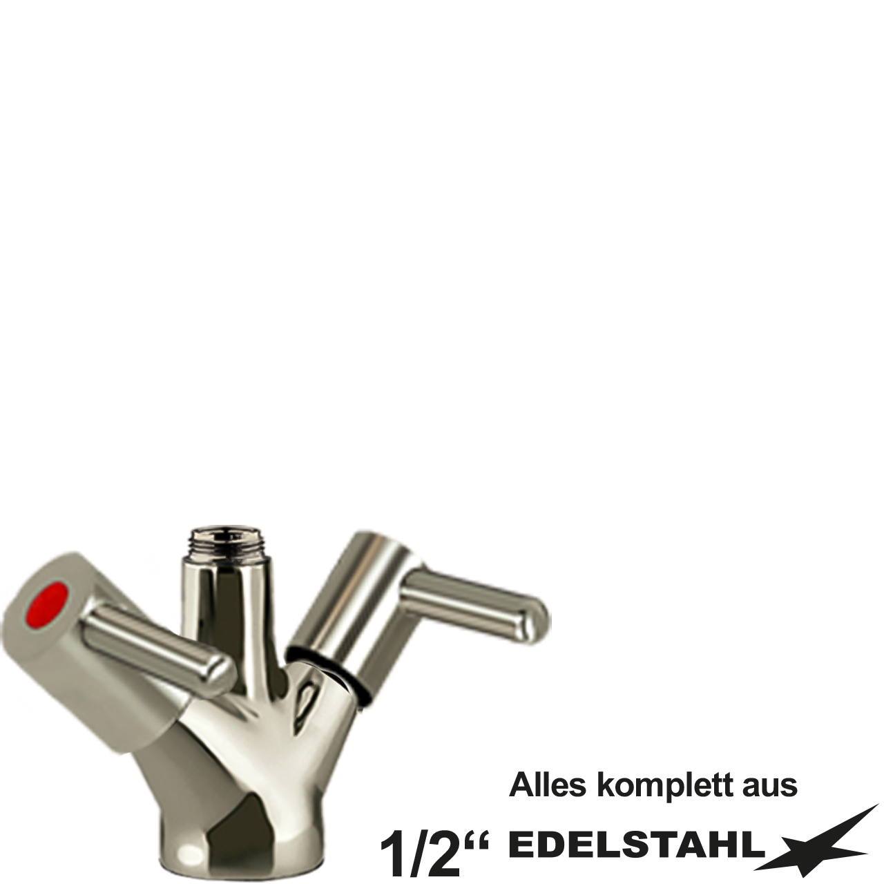 classic Einlochbatt.-körper 1/2"