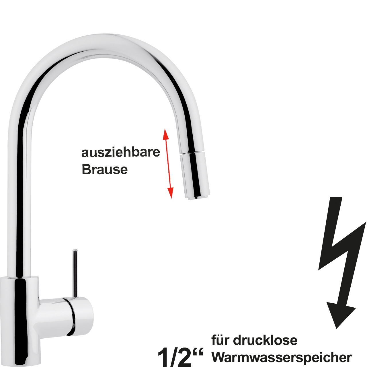 enya Spültischbatterie 1/2" ND