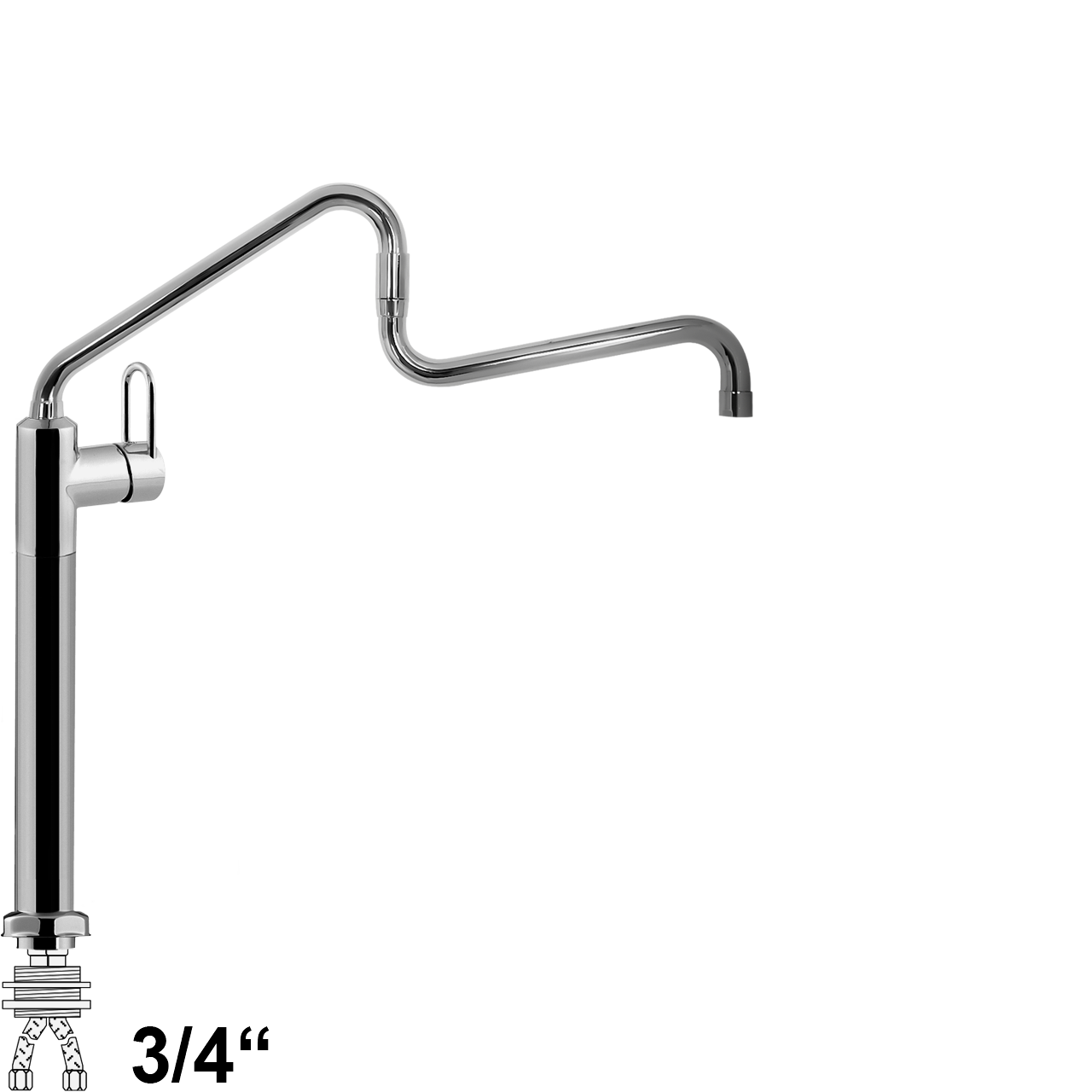 chief Säulenbatterie 3/4"