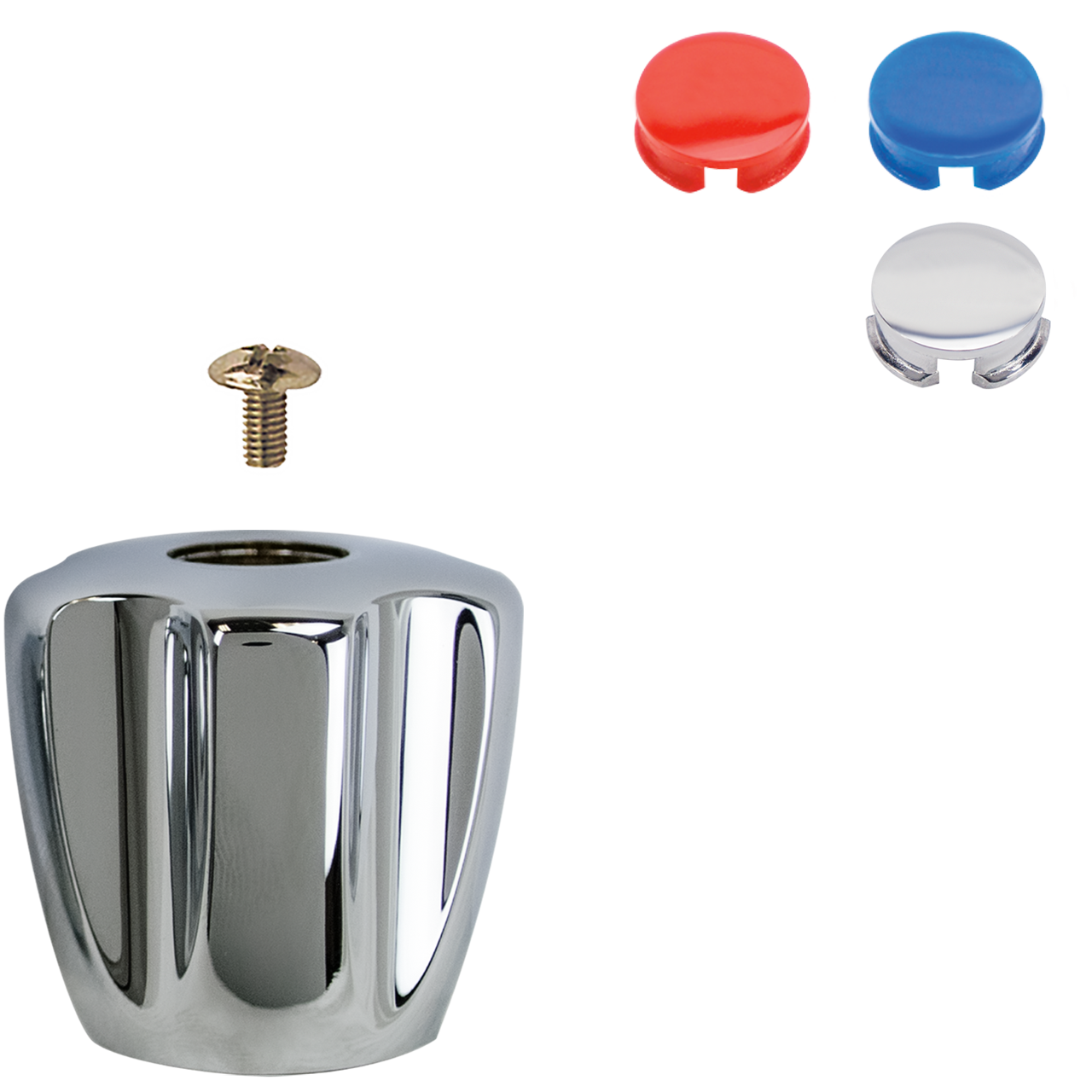 Pentachrom-Metallgriff mittel zu 1/2"