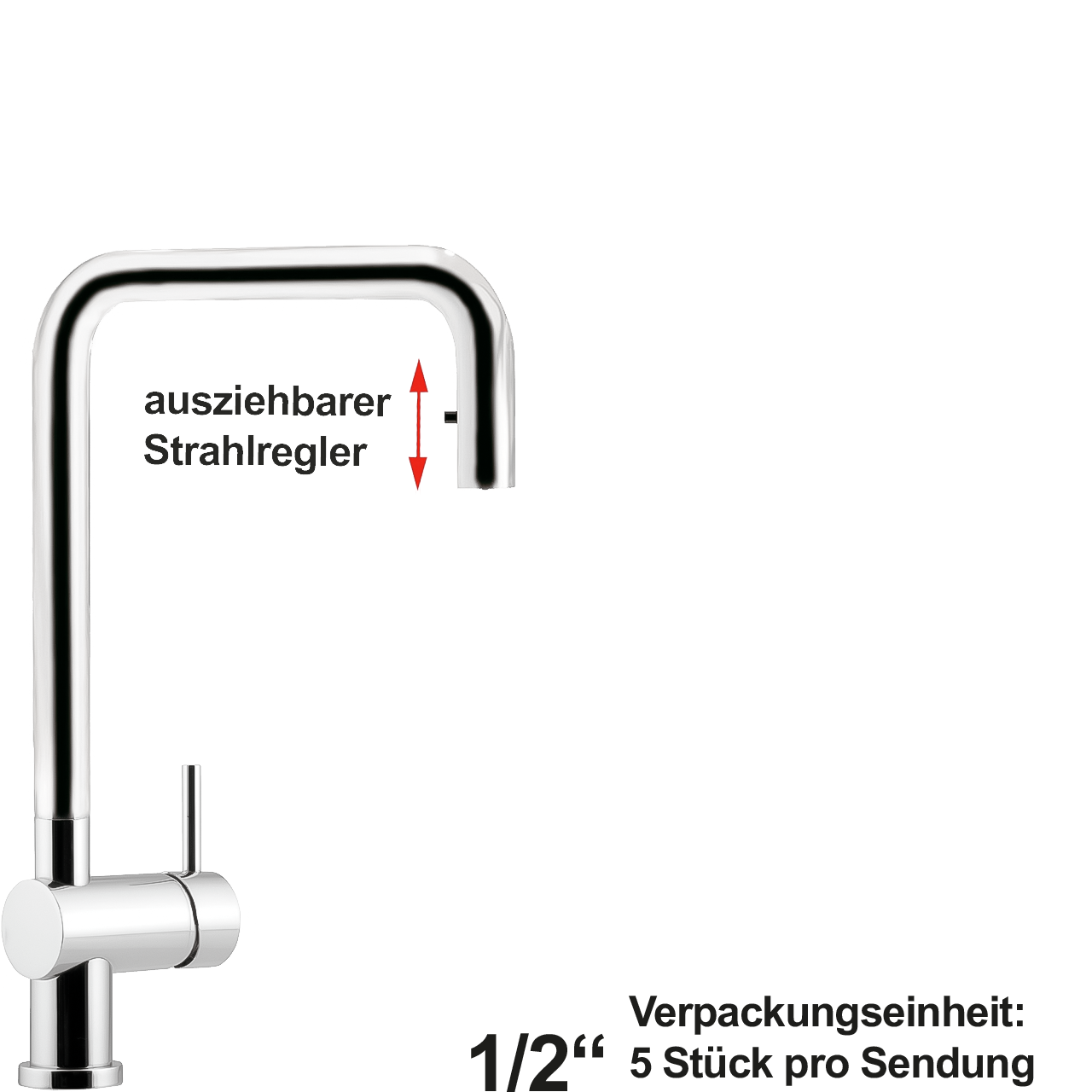 lino Spültischbatterie 1/2" Staffelpreise