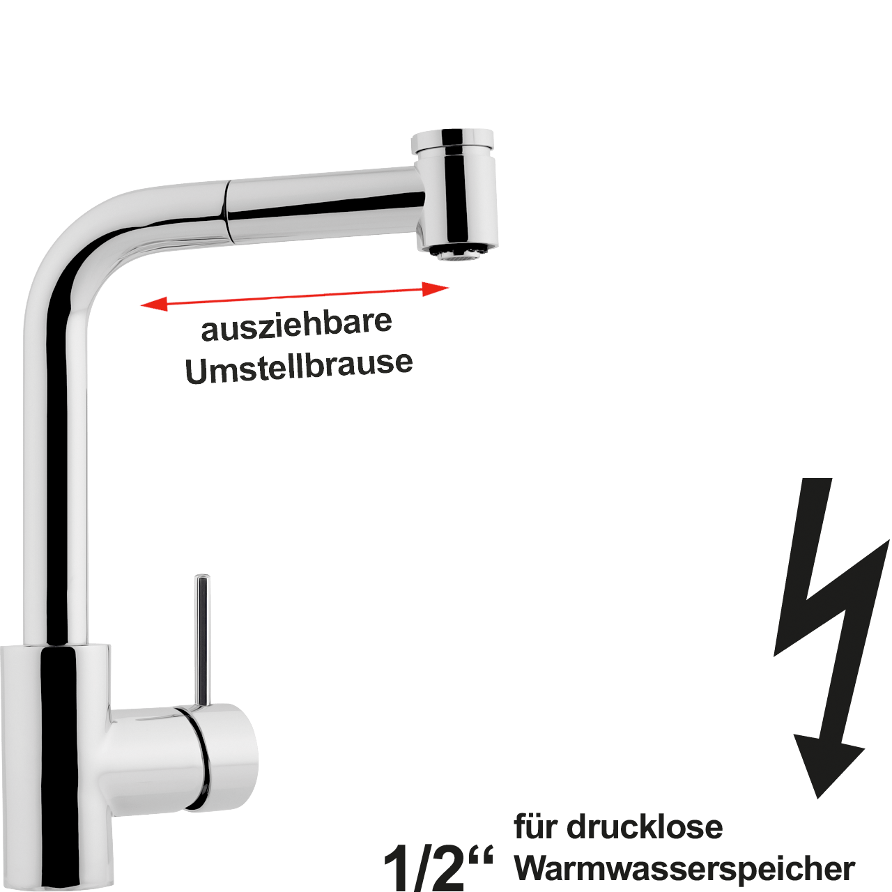 enya Spültischbatterie 1/2" ND