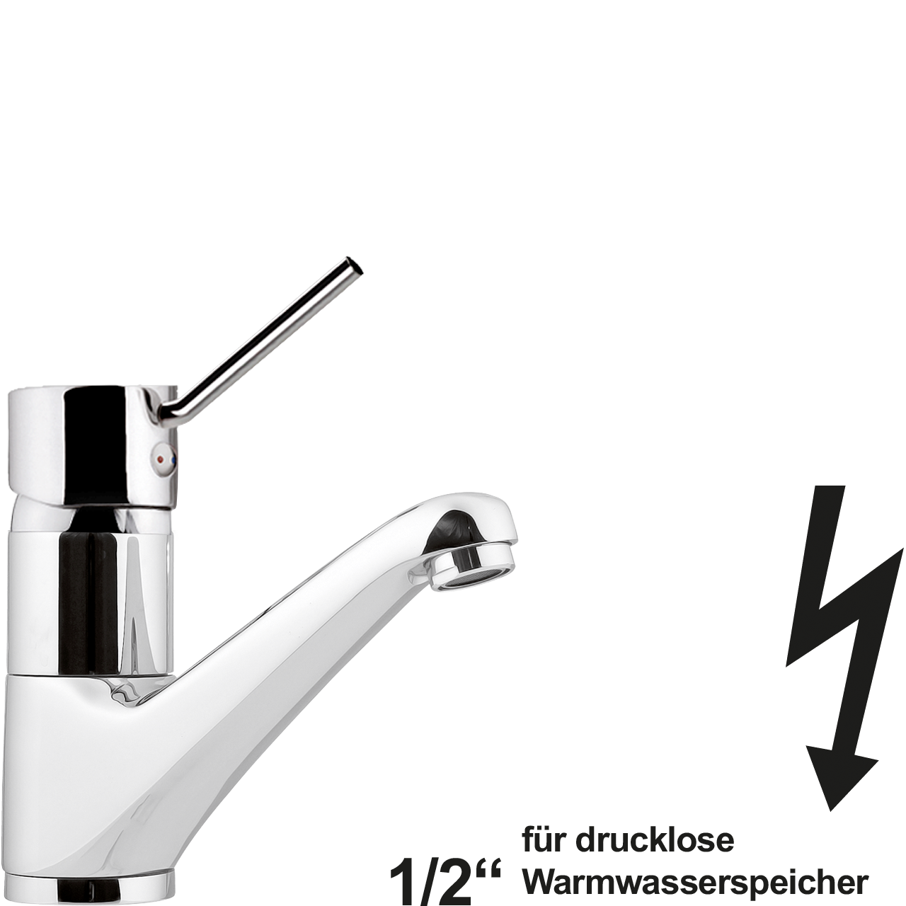 zena Waschtischbatterie 1/2"