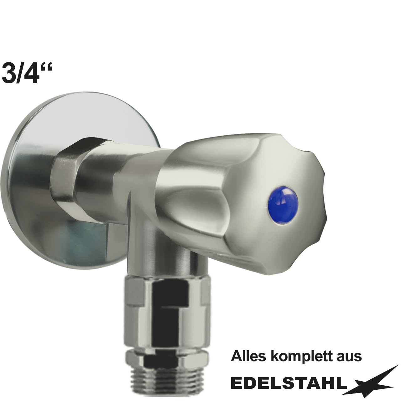 clarix Wandventil 3/4"