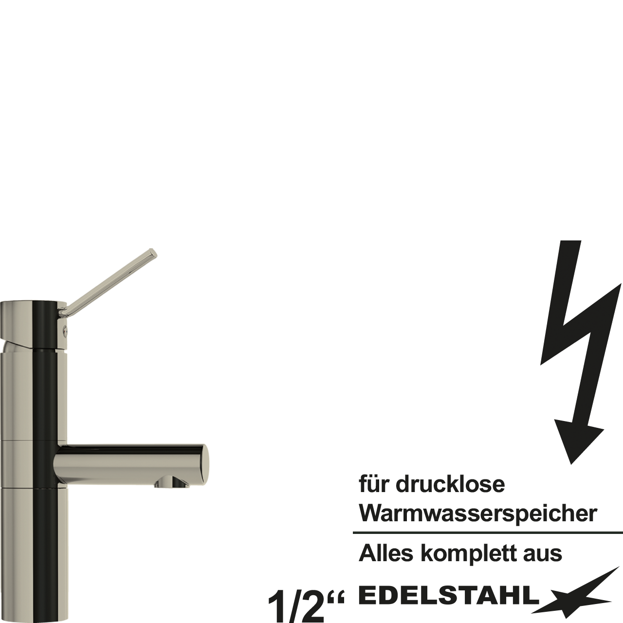 evox Waschtischbatterie 1/2" ND