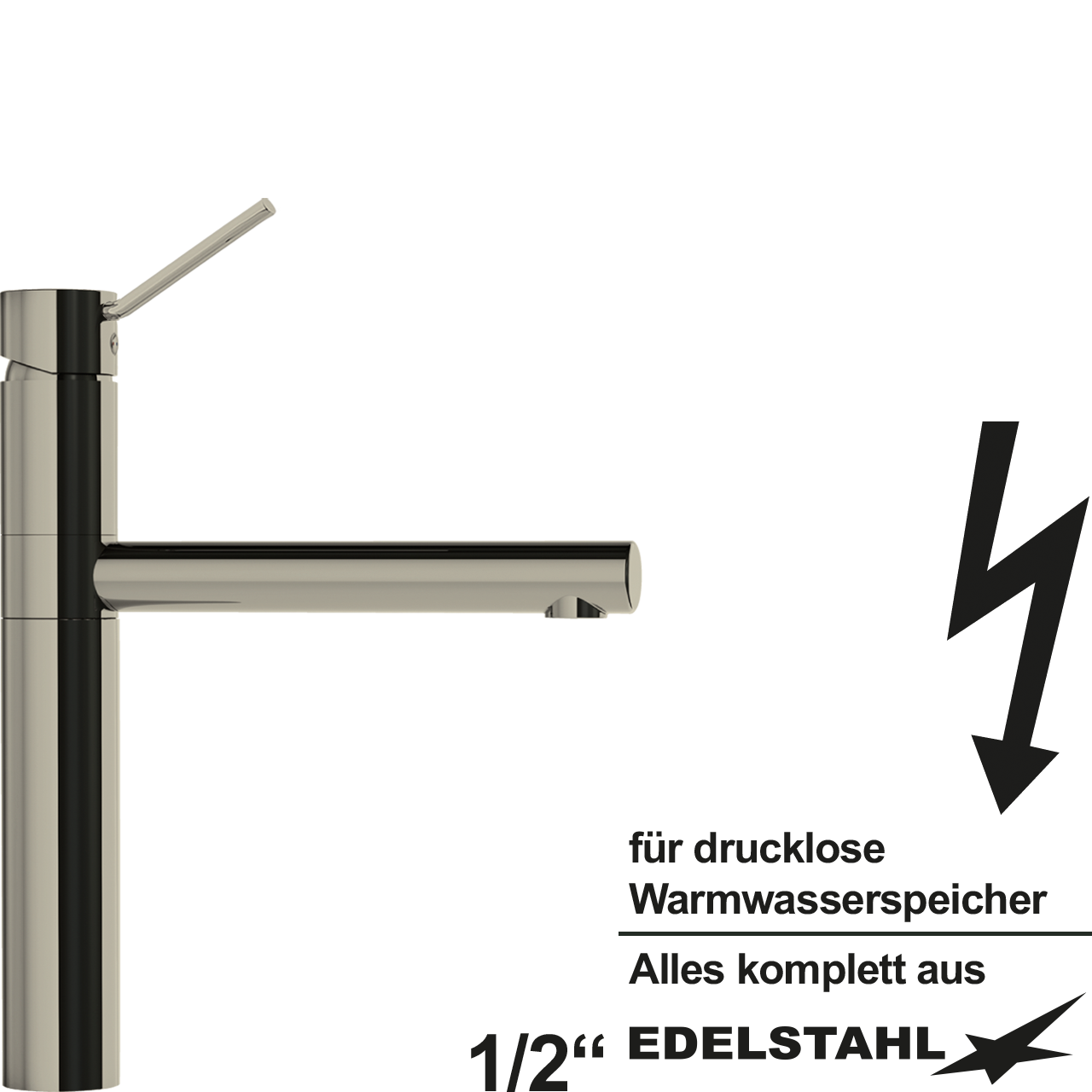 evox Spültischbatterie 1/2" ND