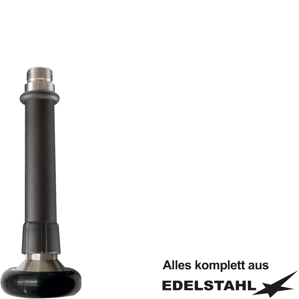 Geschirrspülbrause Edelstahl 1/2"