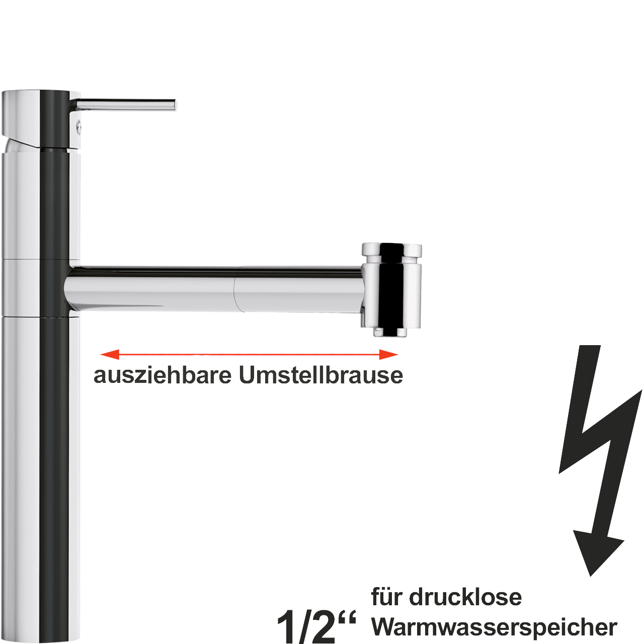 xera Spültischbatterie 1/2" ND