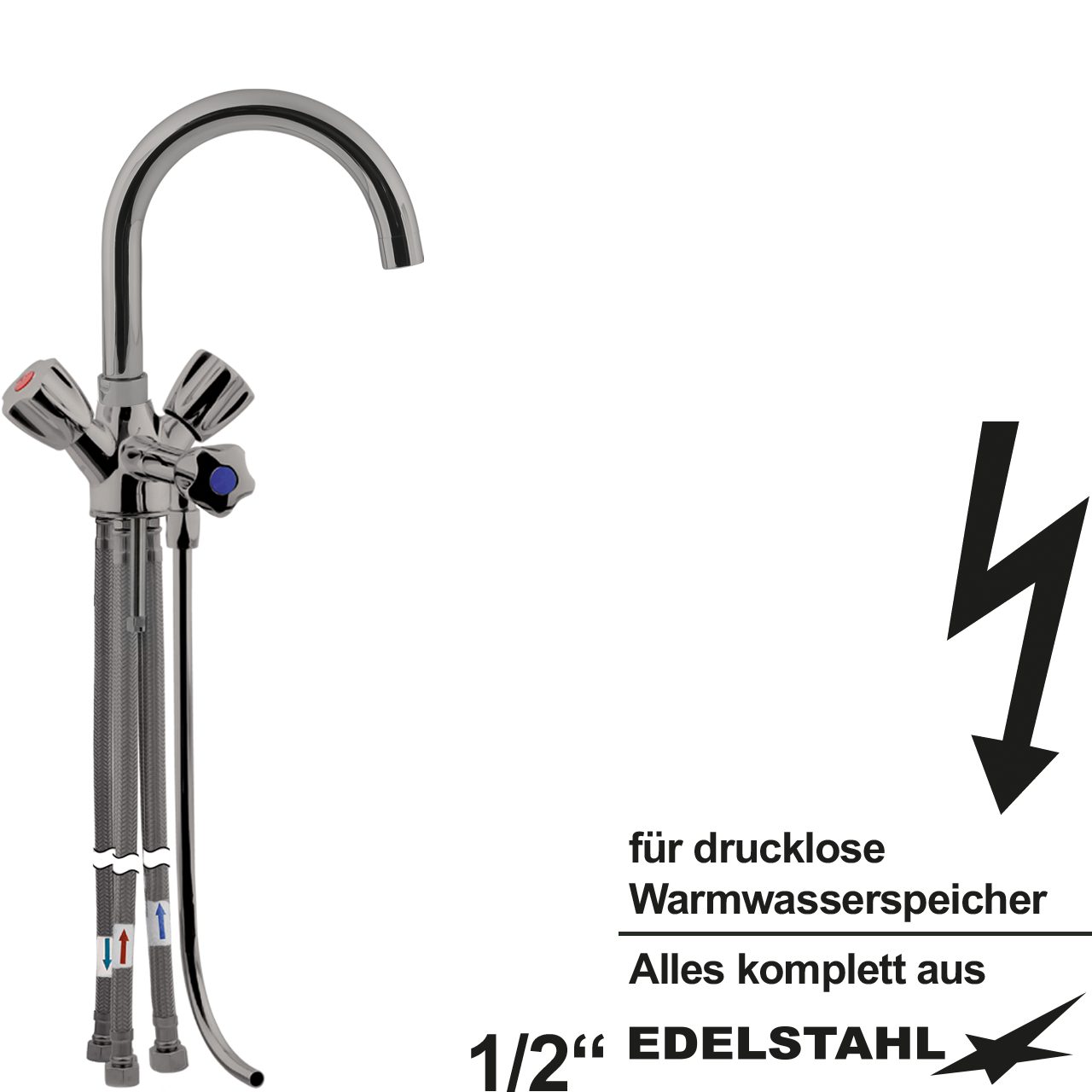 mixor Thekenarmatur 1/2" ND