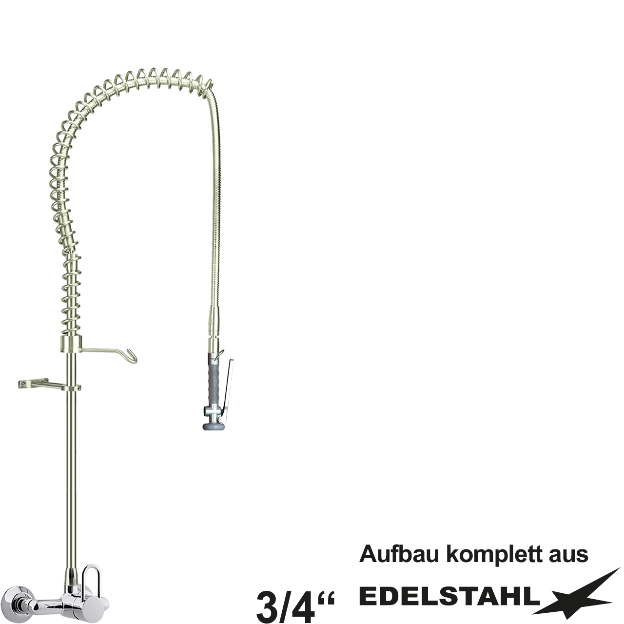 praktic Vorspülbrause 3/4"