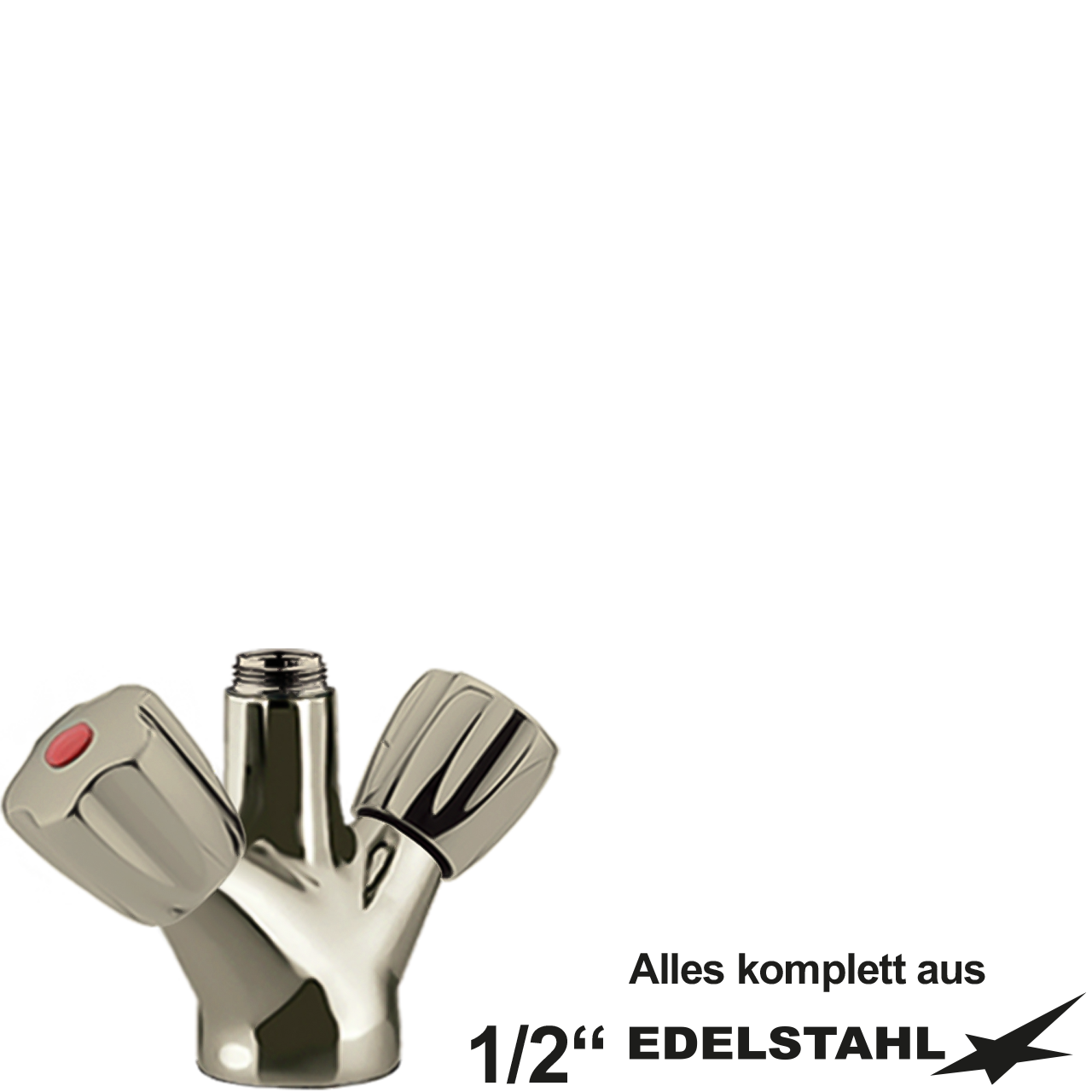 classic Einlochbatt.-körper 1/2"