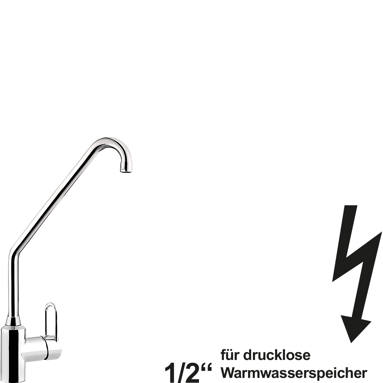 profi Einlochbatterie 1/2" ND