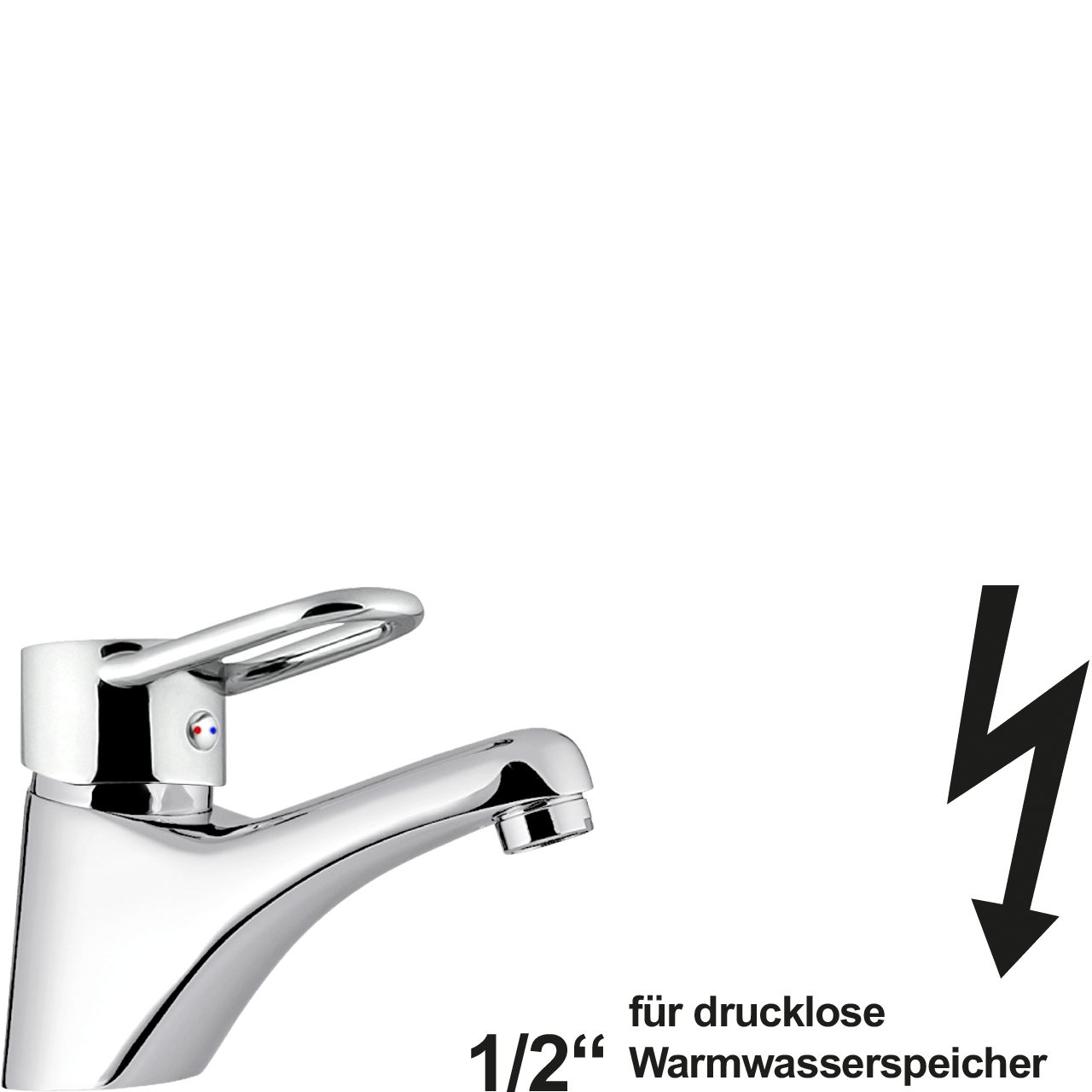 puna Waschtischbatterie 1/2"