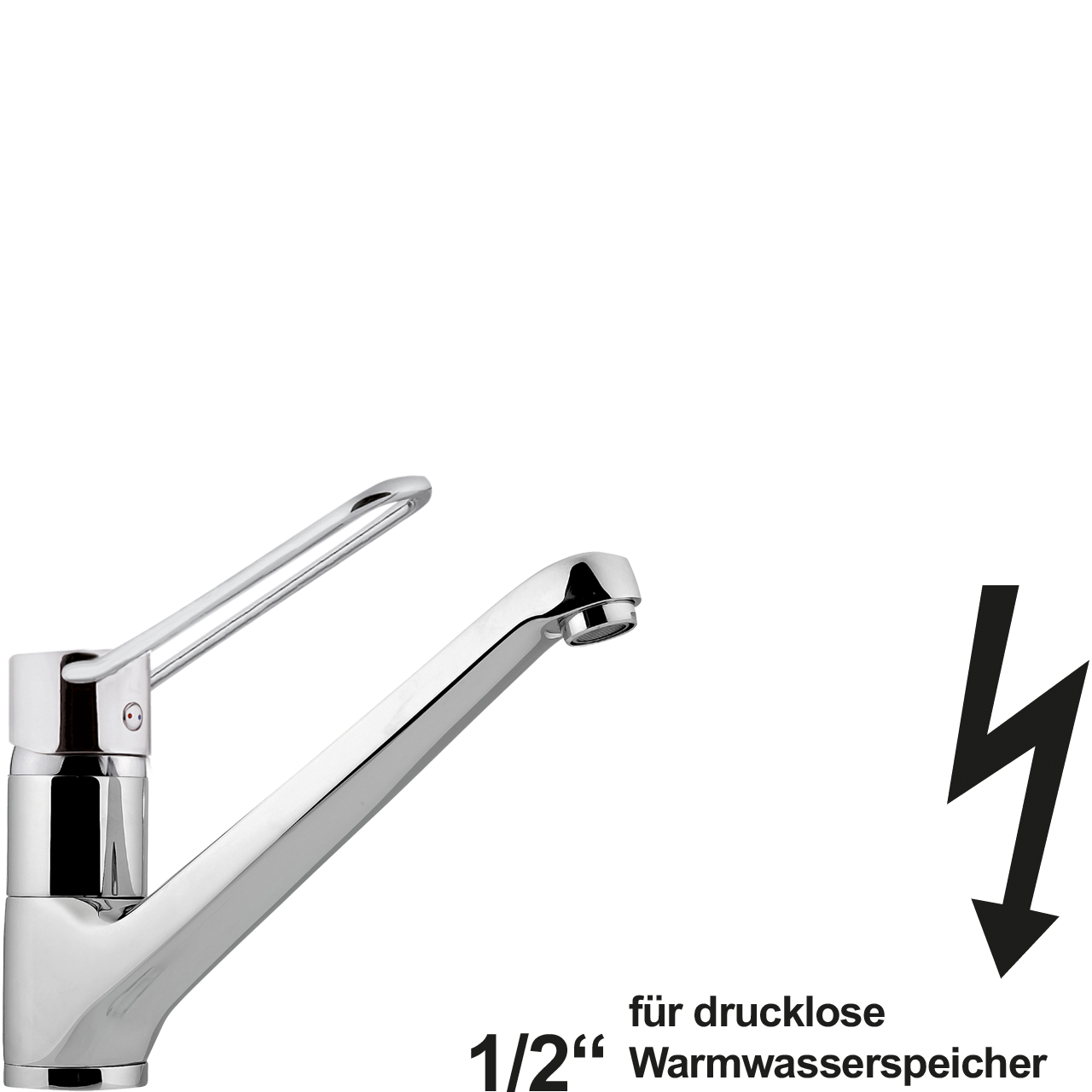 zena Spültischbatterie 1/2"